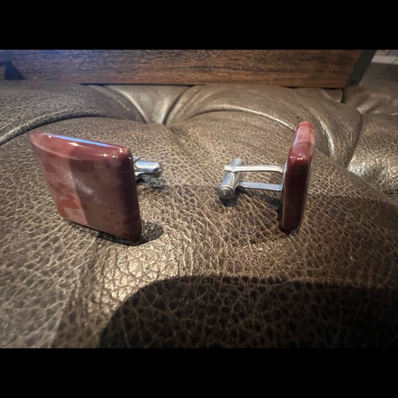 Beautiful stone cuff links - Picture 2 of 2